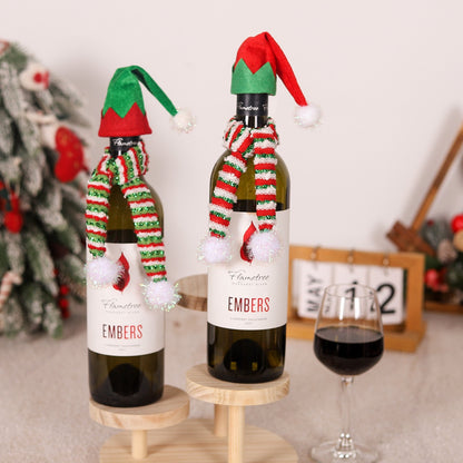 Christmas Wine Bottle Cover