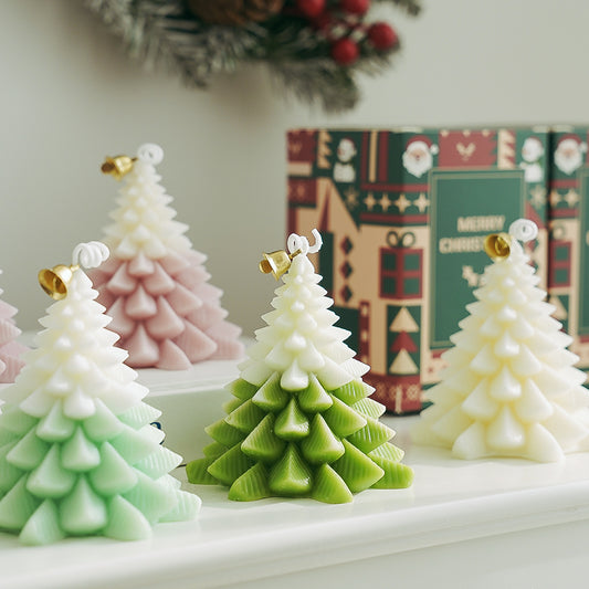 Handmade Christmas Tree Soy Wax Candle