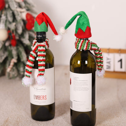 Christmas Wine Bottle Cover