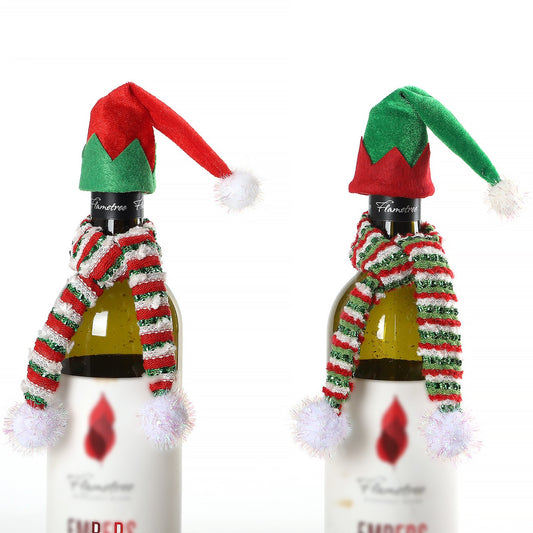 Christmas Wine Bottle Cover